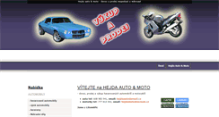 Desktop Screenshot of bourana-auta.cz